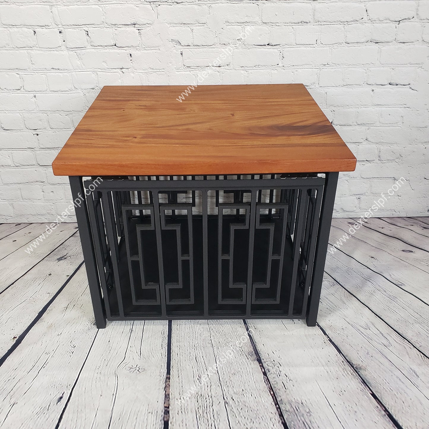 Layla Small Custom Dog Crate Table | Modern Dog Crate Furniture