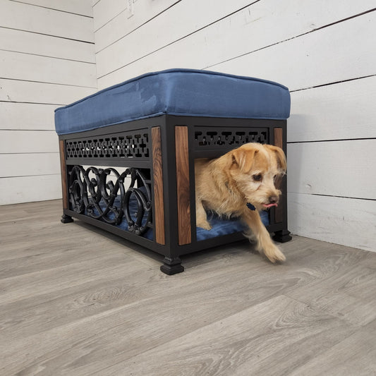 Dash's Bench | Small Pet Furniture | Luxury Dog Lounger