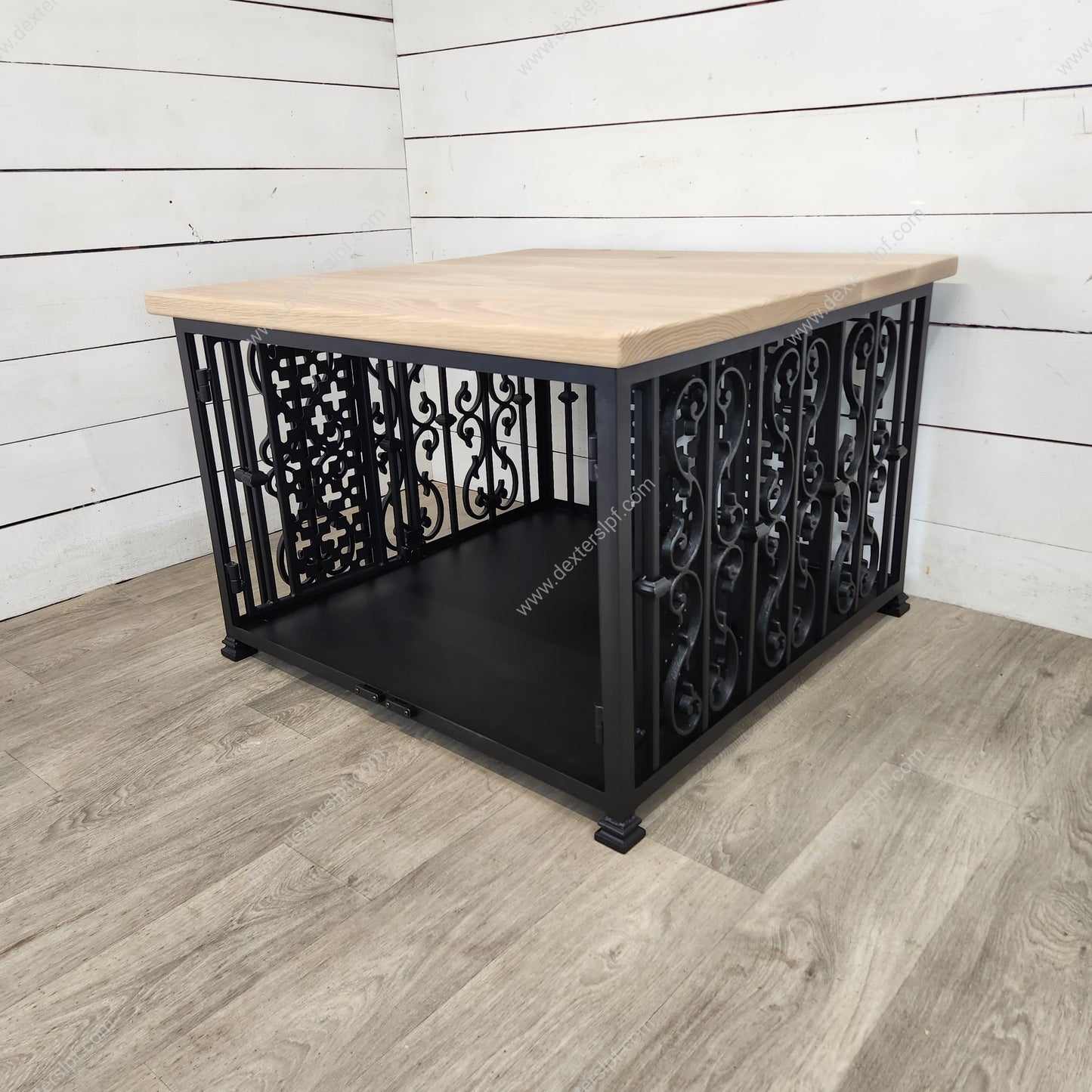 Pearl Custom Dog Crate Kennel | Handcrafted Elegance for Your Home