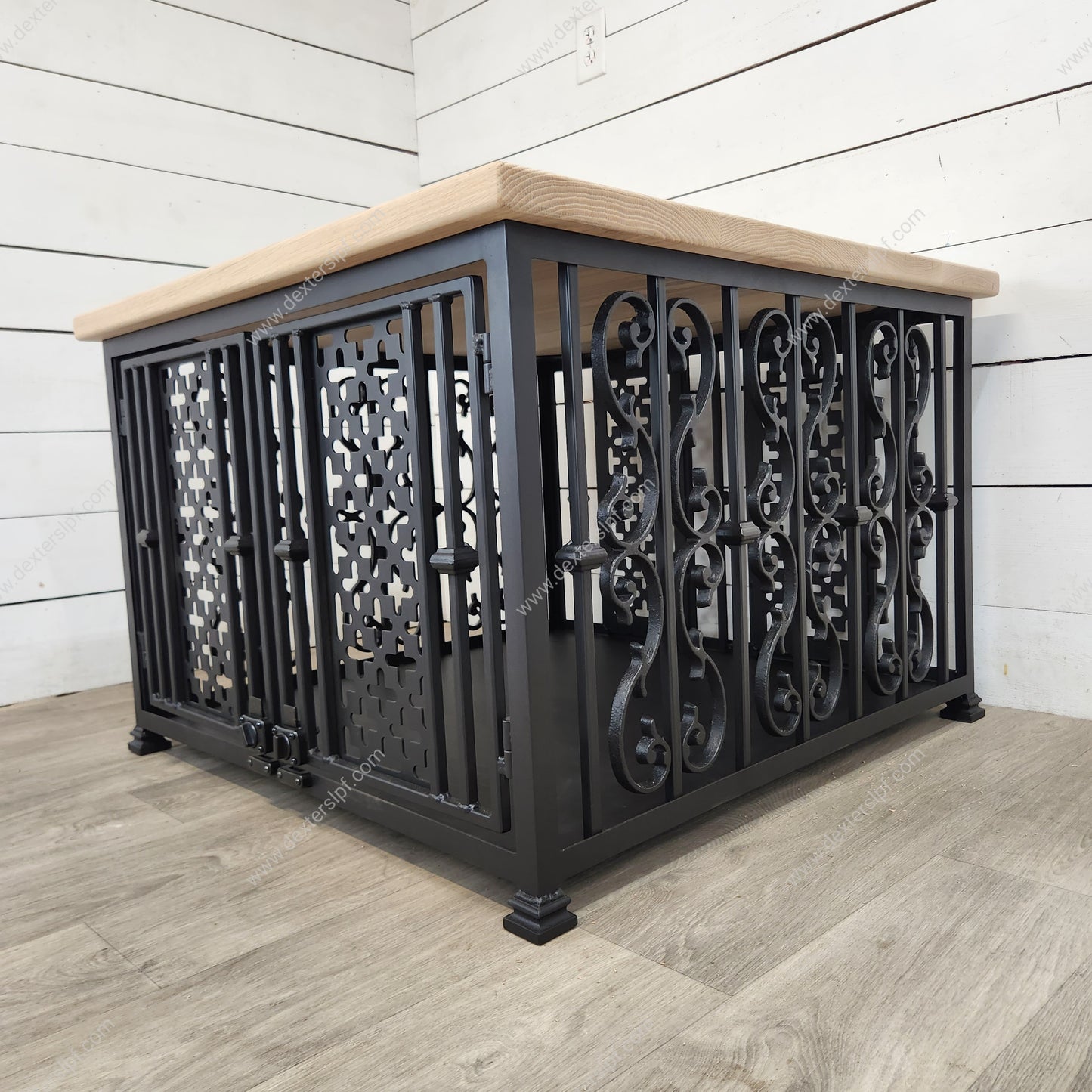 Pearl Custom Dog Crate Kennel | Handcrafted Elegance for Your Home