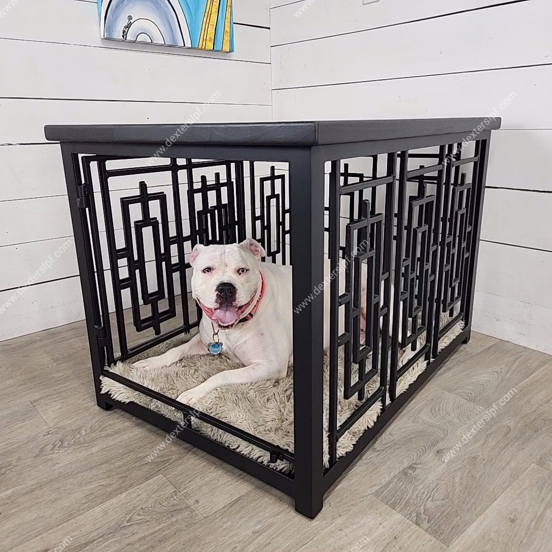 Extra large dog crate table best sale