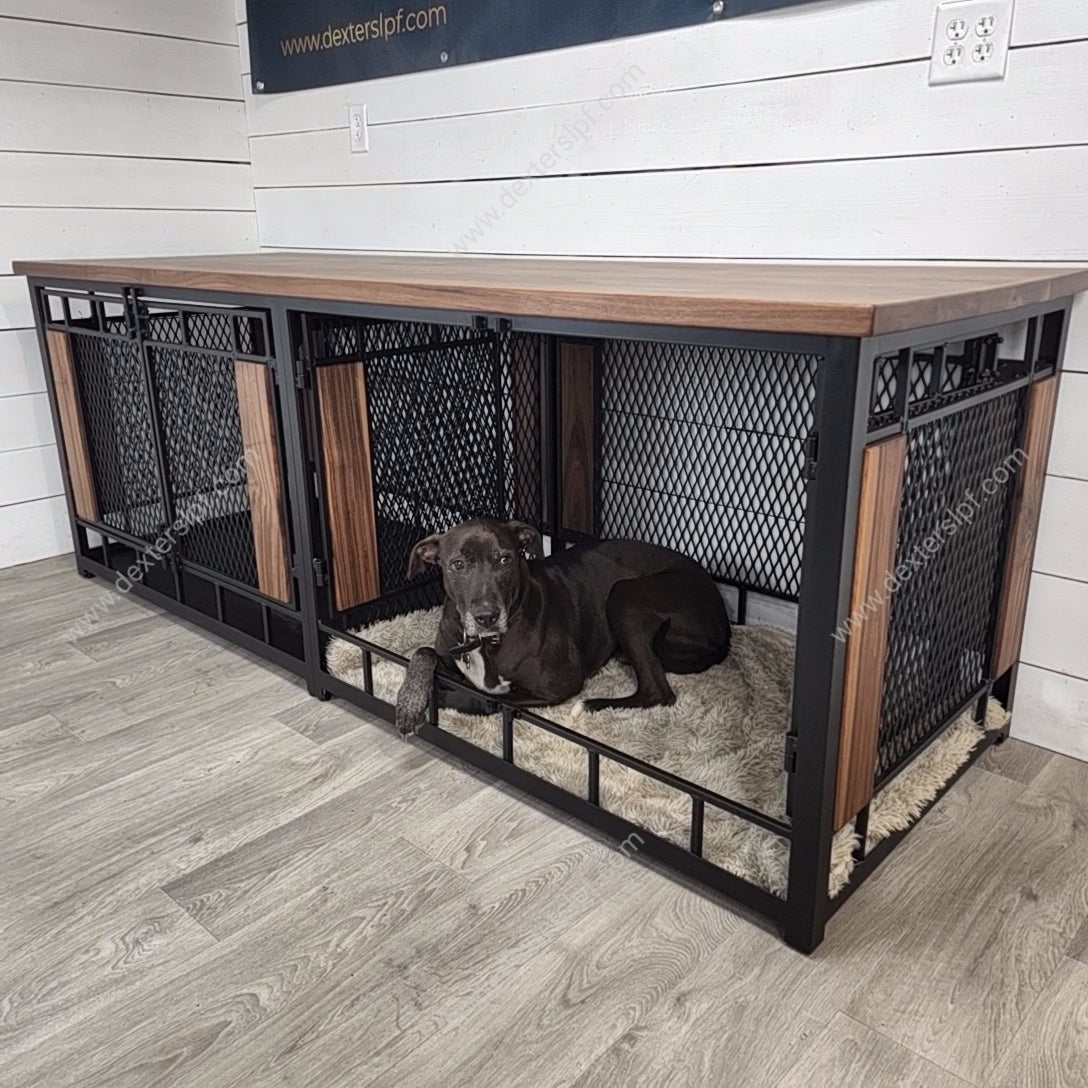 Raven X-Large Double Dog Kennel Furniture