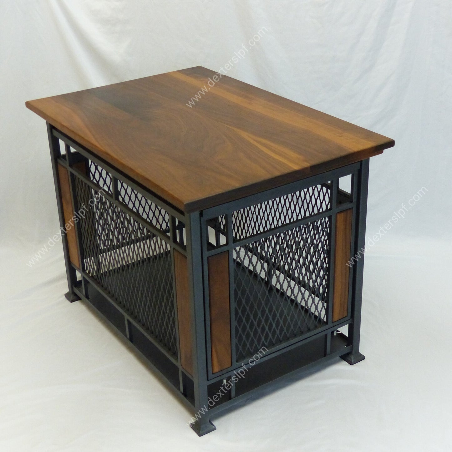 Raven Medium, Dog Crate Table, Modern Dog Crate, Dog Crate Furniture, Dog Kennel Furniture, Dog Crate End Table