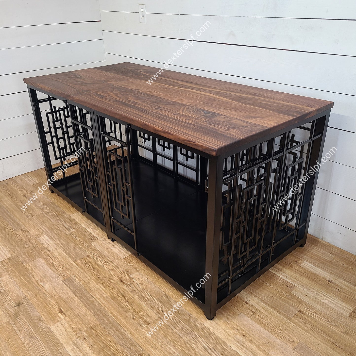 Daisy Large Double Dog Crate | Custom Dog Crate Furniture for Two Dogs