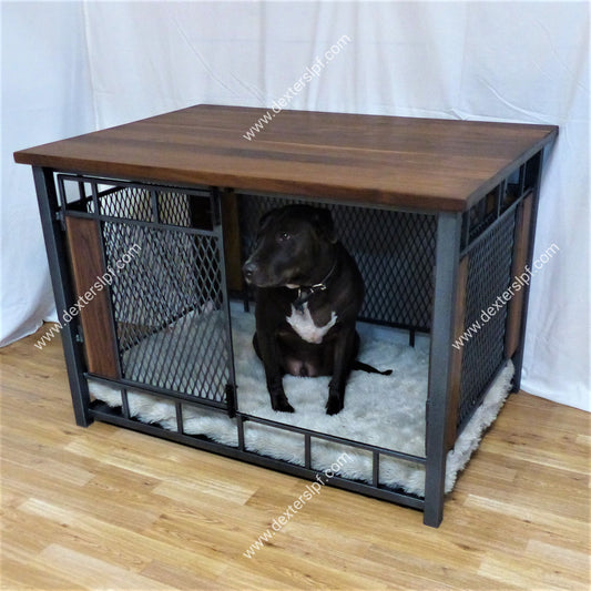 Raven X-Large Dog Crate Furniture | Modern Dog Kennel | Stylish Pet Furniture