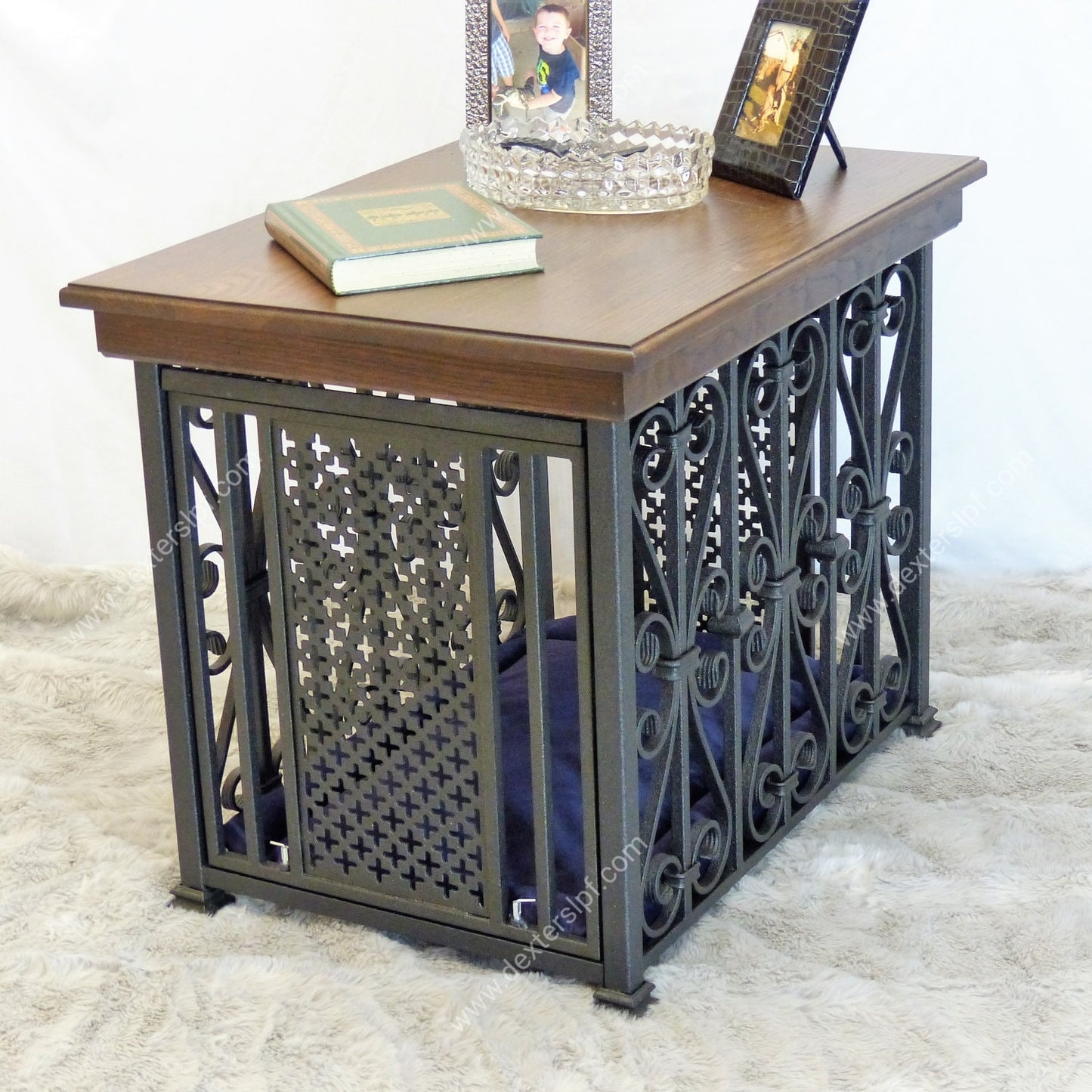 Bella Small Dog Crate | Elegant Dog Furniture | Dog Crate End Table